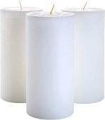 Набор свечей Мелт 150 мм (3 шт, белый)