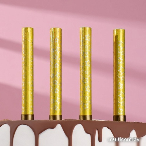 Набор свечей-фонтанов для торта Страна Карнавалия Фонтаны 1553639 (4 шт)