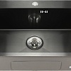 Кухонная мойка Melana ProfLine D6545HB (сатин графит, глубина 22 см, сталь 3 мм)