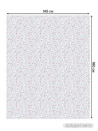 Скатерть JoyArty Новогодние ветки tcox_380796_180x145