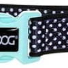 Ошейник Doog Pongo COLN3-L (черный/бирюзовый)