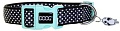 Ошейник Doog Pongo COLN3-L (черный/бирюзовый)