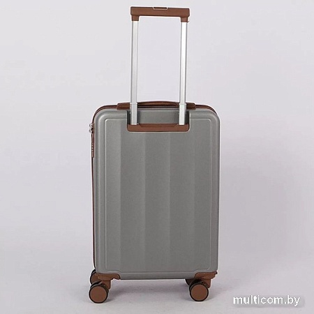 Чемодан-спиннер Grott 340-614/5-20 (светло-серый)