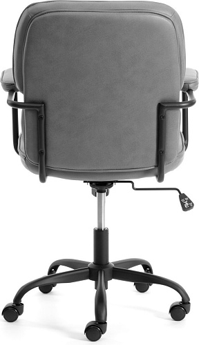 Офисное кресло TetChair Alpha (иск. замша, серый)