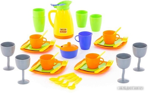 Набор игрушечной посуды Полесье Праздничный 71514