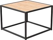 Журнальный столик Millwood Art-2 (дуб золотой craft/черный)