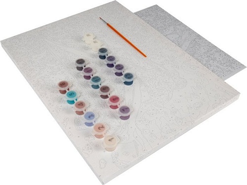 Картина по номерам Lori Весеннее настроение Рх-128