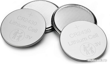 Батарейки Verbatim CR2430 Verbatim литиевая блистер 4 шт. 49534