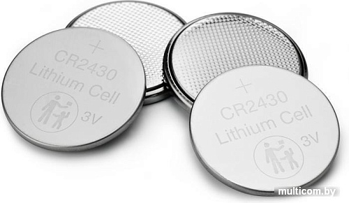 Батарейки Verbatim CR2430 Verbatim литиевая блистер 4 шт. 49534