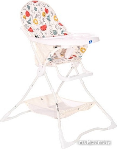 Стульчик для кормления Lorelli BonBon 2021 (white fruits)