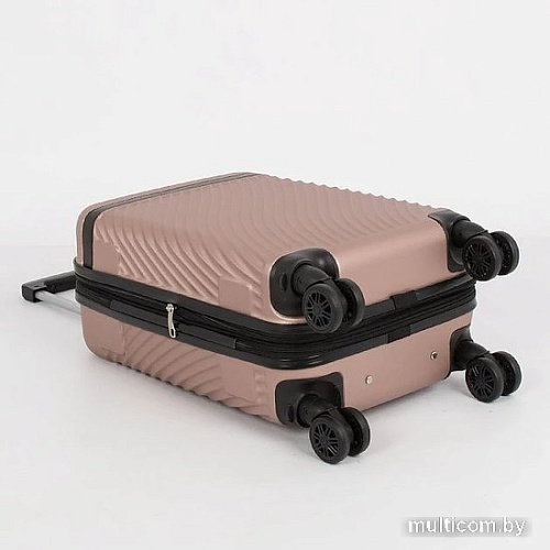 Чемодан-спиннер Grott 338-9108/5-20 (розовый)