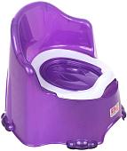 Детский горшок Dunya Комфорт 11111 (фиолетовый)