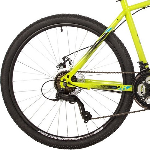 Велосипед Foxx Aztec D 27.5 р.20 2023 (зеленый)