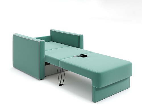 Кресло-кровать Mio Tesoro Атлантикс (Velutto 71, зеленый)