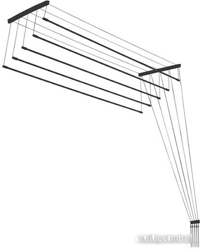 Сушилка для белья Comfort Alumin Group Потолочная 5 прутьев Black Diamond 100 см (алюминий)