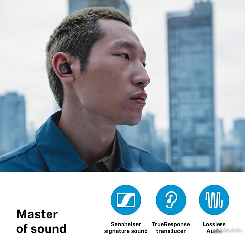 Наушники Sennheiser Momentum True Wireless 4 (черный)