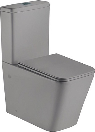 Унитаз напольный WeltWasser Gelbach 001 ST MT-GR (серый матовый)