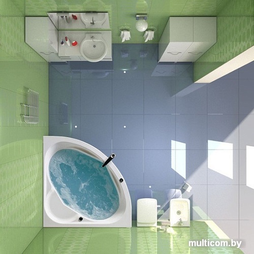 Ванна Santek Карибы 140x140 (1WH111982)