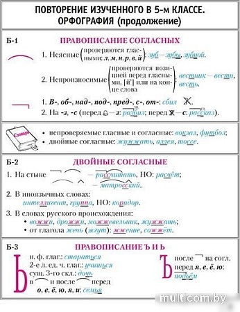 Учебное пособие издательства Аверсэв Русский язык. 6 класс. Опорные конспекты 2022 9789851960275 (Строк Л.И.)