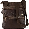 Сумка через плечо Poshete 253-60215-6-DBW (коричневый)