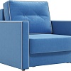 Кресло-кровать Mio Tesoro Атлантикс (Velutto 72, голубой)