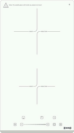 Варочная панель ZorG INO31 white