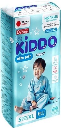 Трусики-подгузники MyKiddo Elite Soft XL 12-20 кг (50 шт)