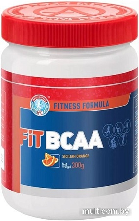 Аминокислоты Академия-Т Fit ВСАА (300г, красный апельсин)