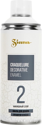 Siana Эффект Кракелюра 1.04 л (белый/золото)