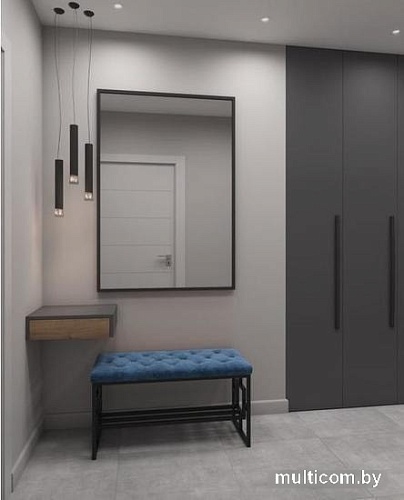 Банкетка Hype Mebel Квадро Люкс (белый/зеленый)