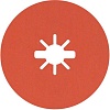 Набор шлифкругов Bosch Prisma Ceramic Fibre Disc 2608621827 (25 шт)