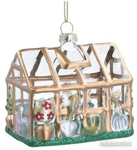 Елочная игрушка Gisela Graham Potting Shed Оранжерея 1857