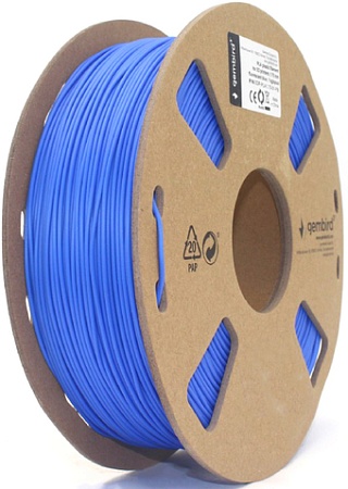 Пластик Gembird PLA 1.75 мм 1000 г (флуоресцентный синий)