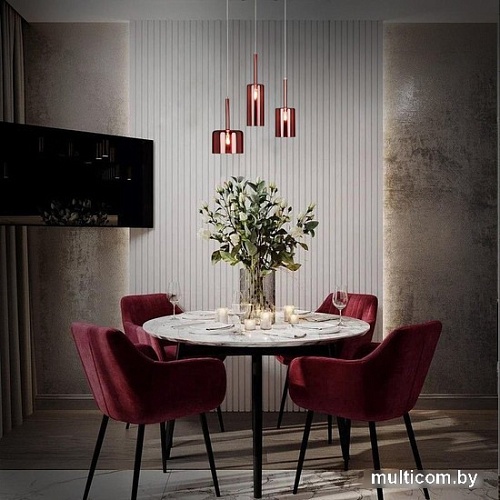 Подвесная люстра LOFT IT Spillray 10232/B Red