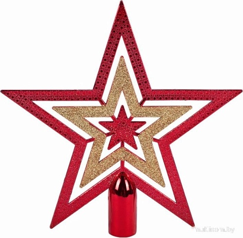 Елочная игрушка Золотая сказка 591714 (70 шт, красный/золотой)