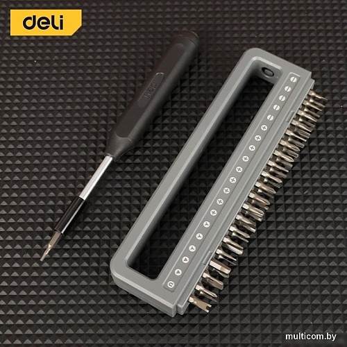 Набор отвертка с битами Deli DL241041 (41 предмет)