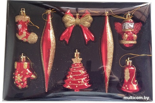 Елочные игрушки Волшебная страна HD1508-5129S03 8 шт