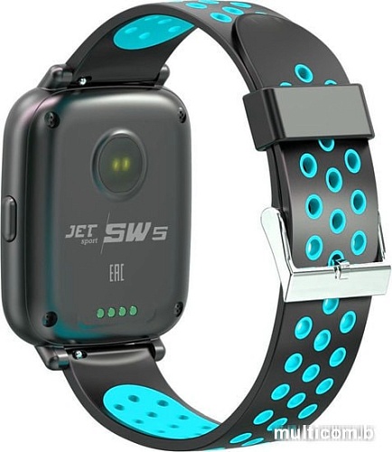 Умные часы JET SW-5 (черный/желтый)