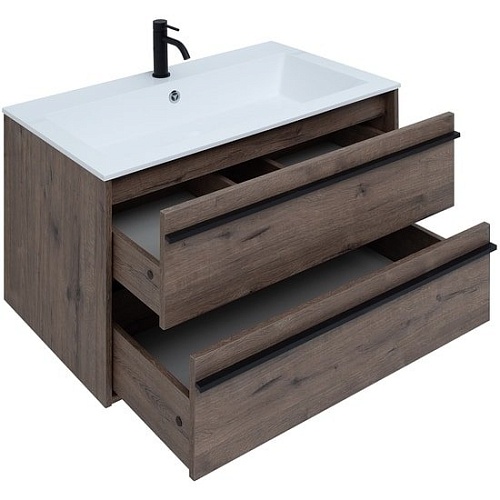 Мебель для ванных комнат Aquanet Тумба под умывальник Lino 90 253913