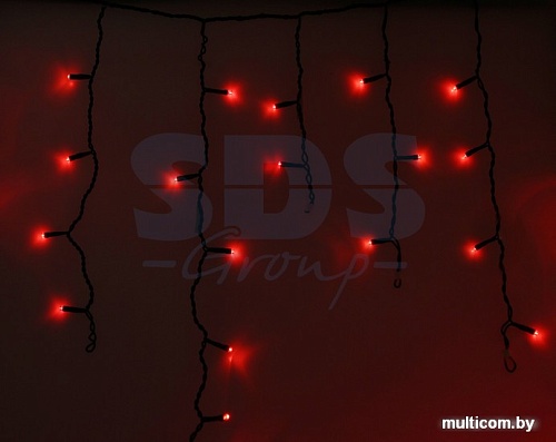 Бахрома Neon-night 255-052 88 LED (красный)