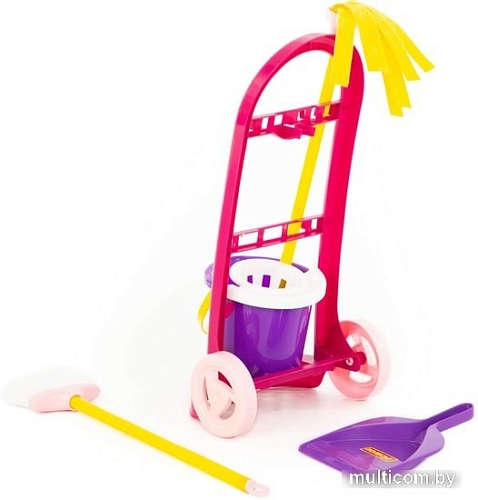 Набор хозяйственный игрушечный Полесье Чистюля-мини 44747