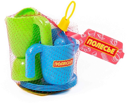 Набор игрушечной посуды Полесье TOP Chef на 4 персоны 42620