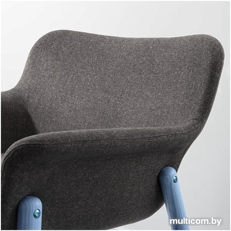 Интерьерное кресло Ikea Ведбу (гуннаред темно-серый) 904.241.27