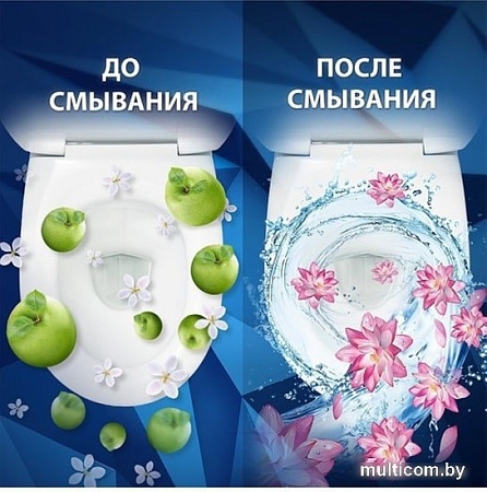 Средство для унитаза Bref Perfume Switch Цветущая яблоня и Лотос 2х50 г