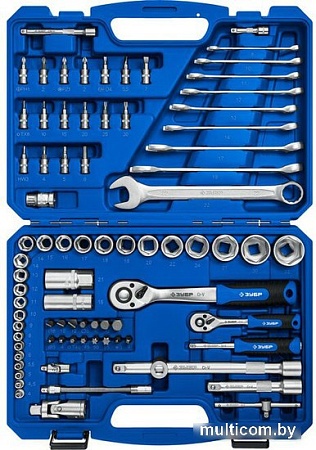 Универсальный набор инструментов Зубр 27635-H82_z01 (82 предмета)