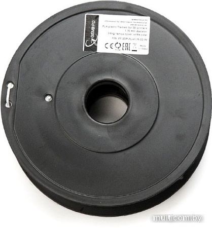 Пластик Gembird PLA+ 1.75 мм 1000 г (белый)