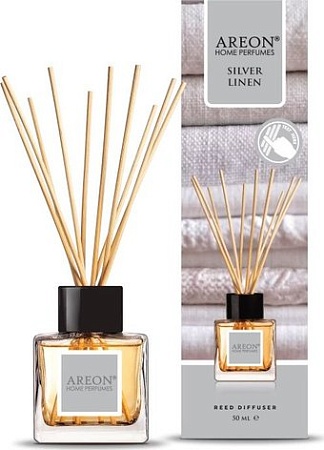 Аромадиффузор Areon Home Silver linen (50 мл)