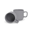 Набор кружек Mandarin Decor Лилинг DS22C31639B-400-2G (2шт, серый)