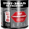 Грунт-эмаль Dali Графитовая по ржавчине 3 в 1 2 л (темная медь)