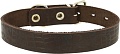 Ошейник Каскад Classic с накаткой 30 мм 44-53 см 00030081 (коричневый)